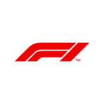 Red Formula 1 logo (stylized 'F1' symbol) with TM mark on a green background