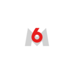 Red hook icon on a light gray background.