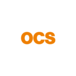 Orange horizontal rectangle centered on a white canvas.